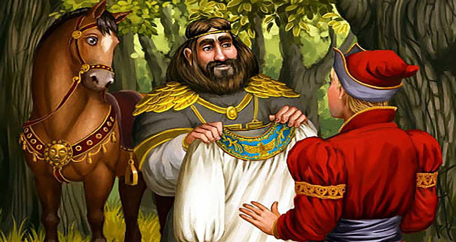 Чудесная рубашка. русская народная сказка