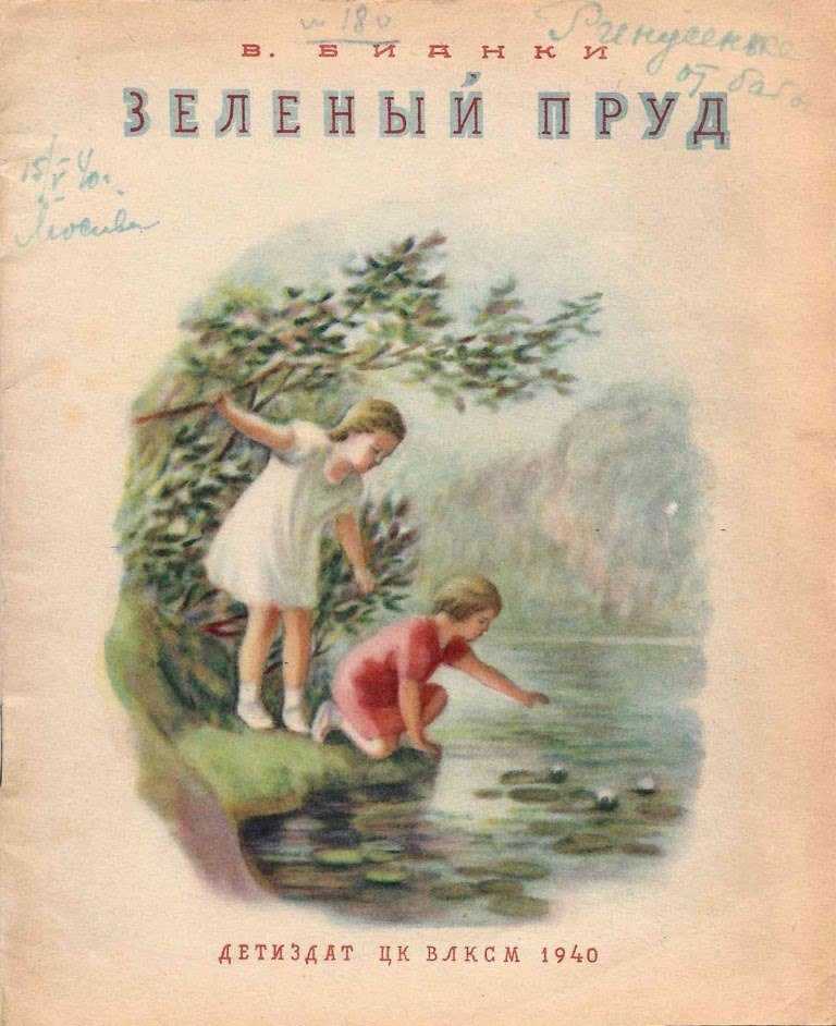 Зеленый пруд — рассказ виталия бианки