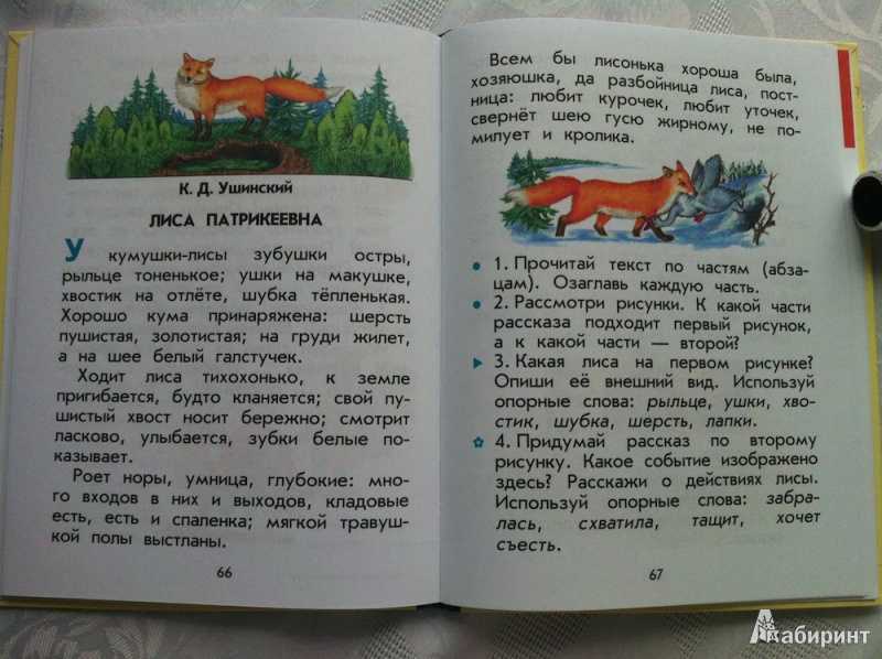Сказка лиса патрикеевна — константин ушинский