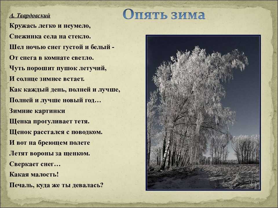Стихи про зиму ️ короткие и красивые стихи про снег, зиму русских поэтов