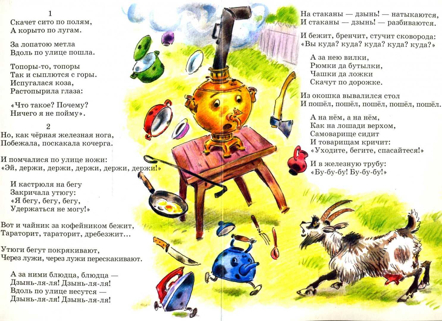 Федорино горе - чуковский к.и. читайте онлайн с рисунками сутеева.