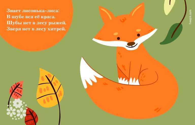 Загадки про лису для детей разного возраста