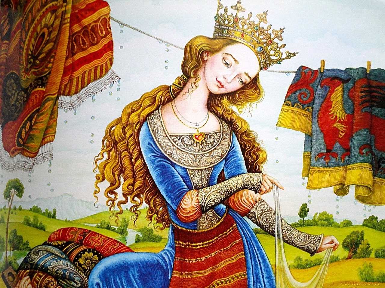 Елена премудрая читать сказку с картинками — русская народная