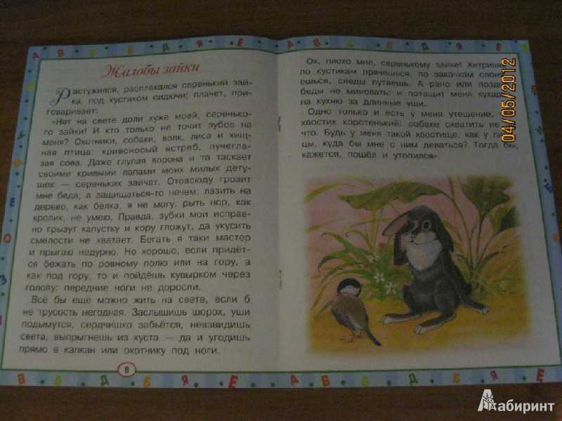 Константин ушинский ★ жалобы зайки читать книгу онлайн бесплатно