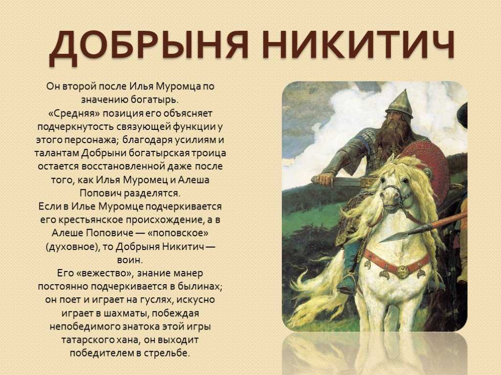 Былина «илья муромец»