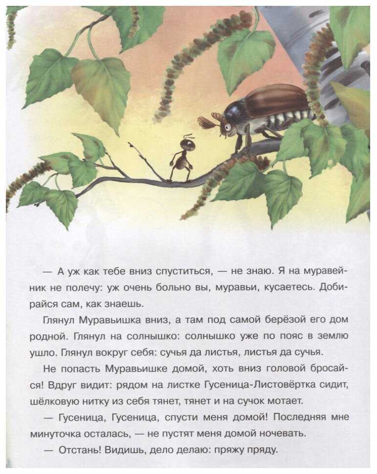 Как муравьишка домой спешил