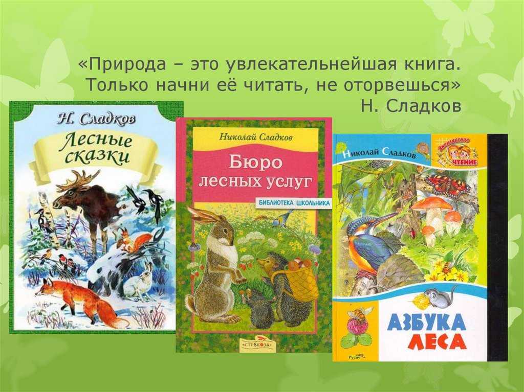 Лесные сказки - сладков н. - отечественные писатели