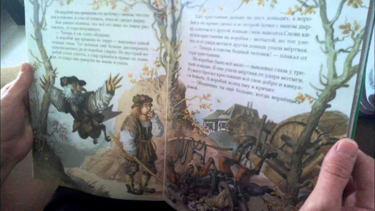 Пёс и воробей: сказка братьев гримм читать онлайн