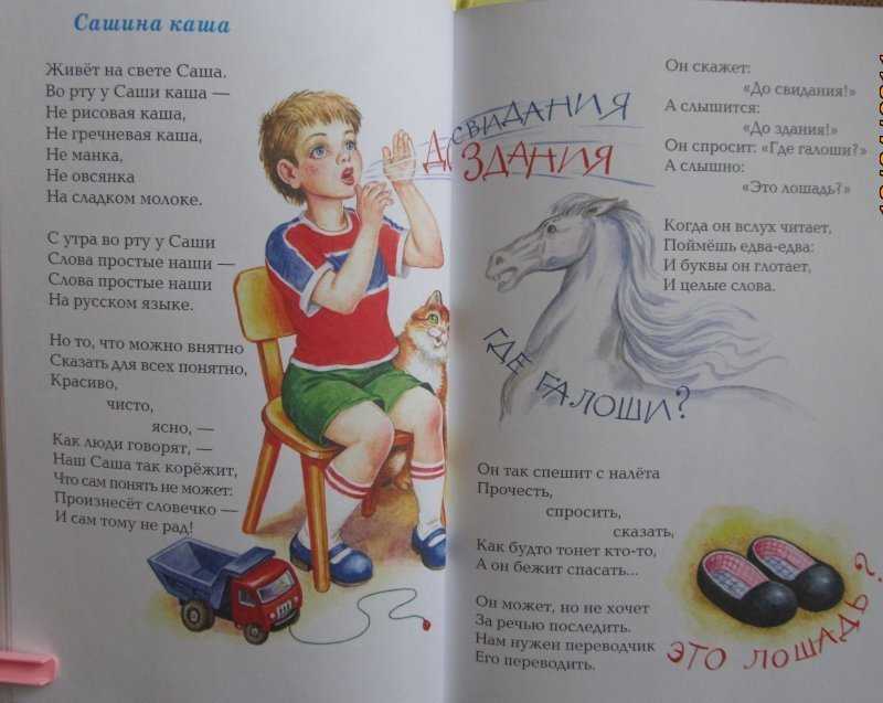 «сашина каша». «находка». «где очки?». михалков.