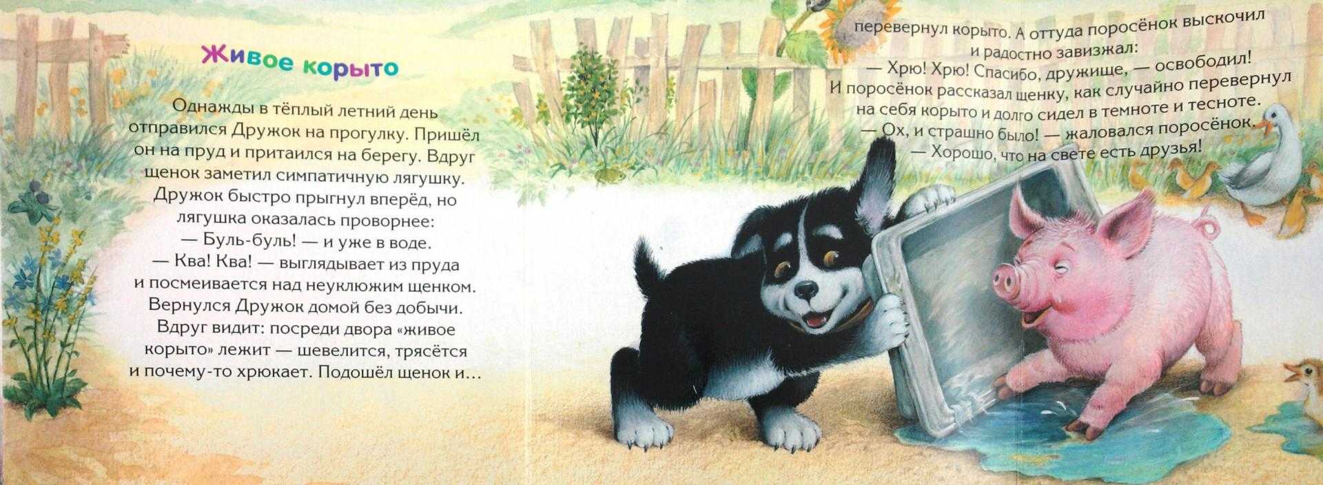 Сказка про дружбу для детей короткая сочинение