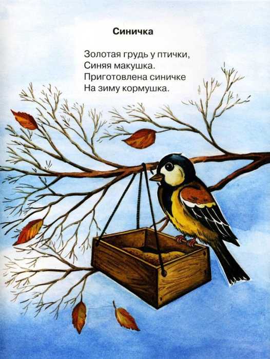Стихи про птиц для детей 3-4-5 лет короткие для детского сада