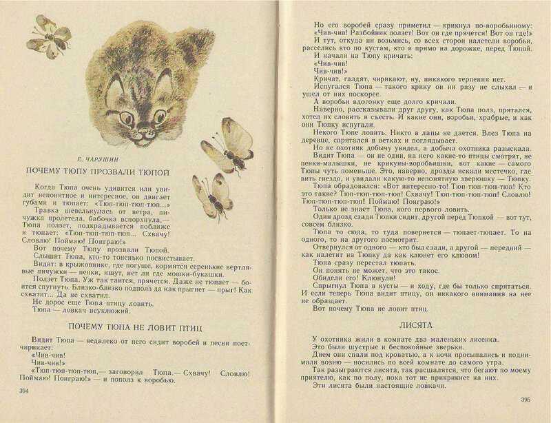Тюпа, томка и сорока - чарушин е. - разные сказки: читать с картинками, иллюстрациями - сказка dy9.ru