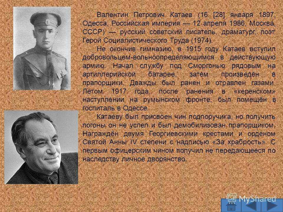 Валентин катаев: сказки и рассказы